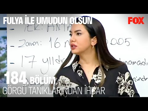 Filiz Gökkurt Davasında Yeni Gelişmeler - Fulya İle Umudun Olsun 184. Bölüm