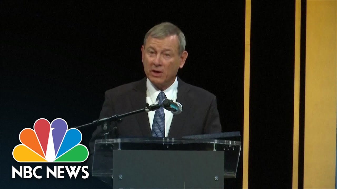 Supreme Court Chief Justice Roberts says conduct is under review