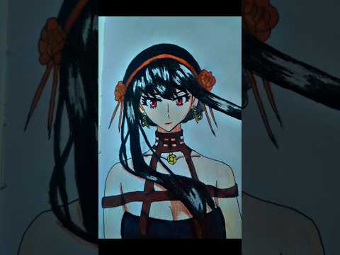 Spy×family- Yor forger drawing #drawing #draw #shorts #viralvideo #trending #yorforger #spyfamily