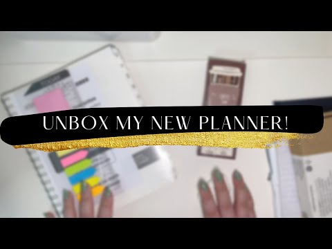 Unbox My New Planner from Amazon!