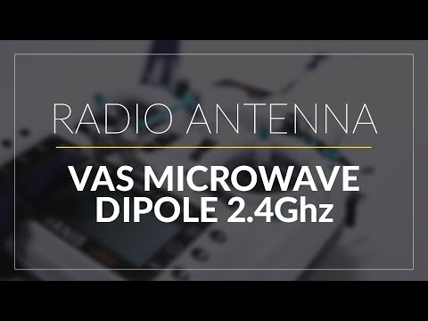 VAS Microwave Folded Dipole 2.4GHz // Radio Antenna // GetFPV.com - UCEJ2RSz-buW41OrH4MhmXMQ