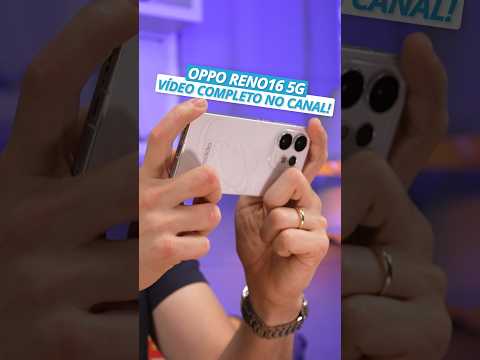 Esse aqui é o OPPO Reno16 5G e esse design <strong>dele</strong> está absurdo! 📲🤯#OPPOReno16 #OPPO #OPPOBrasil