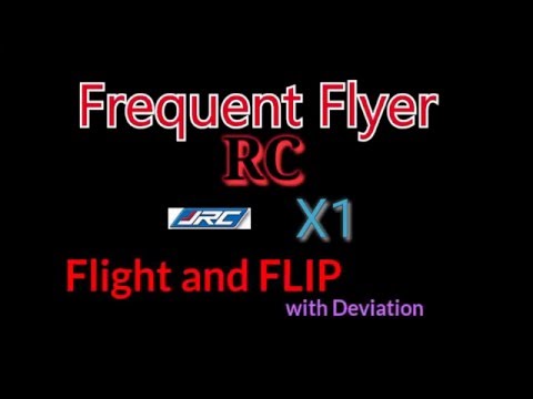 JJRC X1 Flight and FLIP with Deviation (Thanks to Hexfet!) - UCNUx9bQyEI0k6CQpo4TaNAw