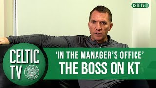 Celtic TV Exclusive: Brendan Rodgers reveals which match he has planned for Kieran Tierney’s return!