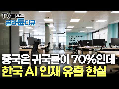 국내 대기업과 미국, 중국 대기업 직접 비교해봤더니.. '한국엔 미친놈이 없다'｜예견된 재앙 대한민국 AI 인재 유출 원인｜최상위 두뇌 80%의 이탈｜다큐멘터리K｜#골라듄다큐