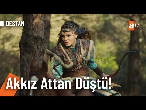 Akkız'ın atı yaralanıyor! - @Destan 17. Bölüm