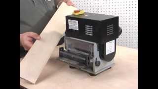 Microlux drum outlet thickness sander