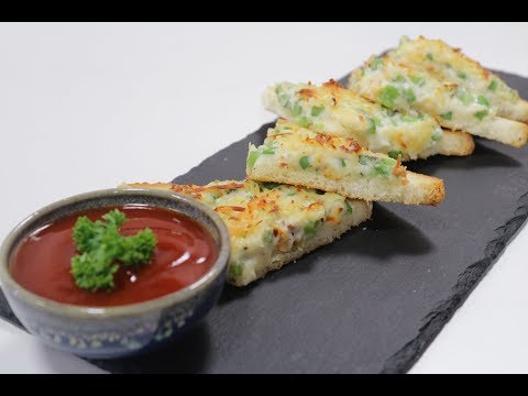 Chilli Cheese Toast | Recipes Under 15 Minutes | Chef Jaaie | Sanjeev Kapoor Khazana - UCmoX4QULJ9MB00xW4coMiOw