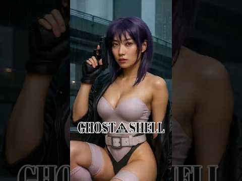 Ghost in the Shell Characters Brought to Real Life by AI 🏍️🏙️ #ghostintheshell #anime #aiart