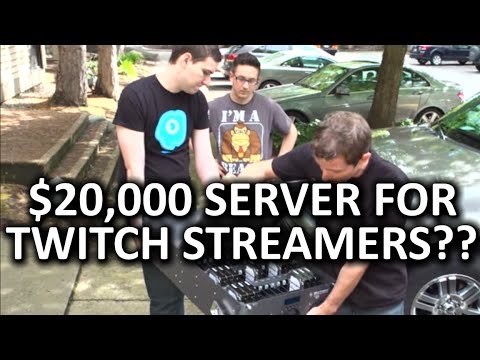 Why would Twitch streamers need a $20,000 server?? N3RDFUSION Visit - UCXuqSBlHAE6Xw-yeJA0Tunw