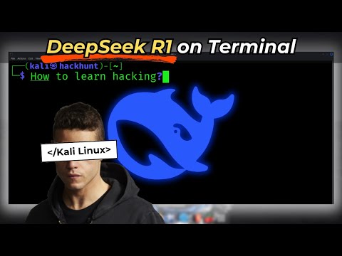 Run DeepSeek R1 locally on Terminal-Kali Linux!!! (for Hackers)
