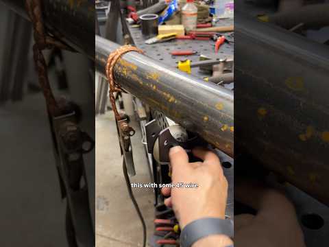 These controversial pipe rollers work great! #metalshop #makeeverything #welding