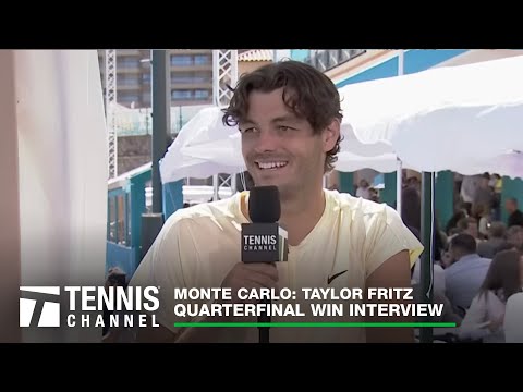 Taylor Fritz talks defeating two time champion Stefanos Tsitsipas | 2023 Monte Carlo Quarterfinal