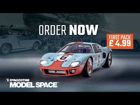 Build your own Ford GT model, scale 1:8