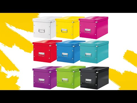 Leitz WOW Click & Store Cube Box Product Video
