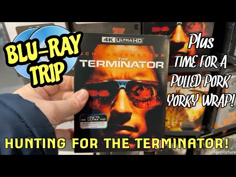 Let’s Go Blu-ray Hunting for The TERMINATOR - plus Return of the Christmas Yorky Wrap