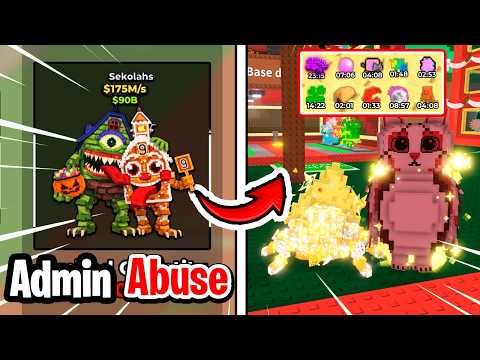 ¡YA SALIÓ!  DOBLE BRAINROT EXCLUSIVO en Admin Abuse Especial 🎉🎊 Steal a Brainrot + VARIEDAD