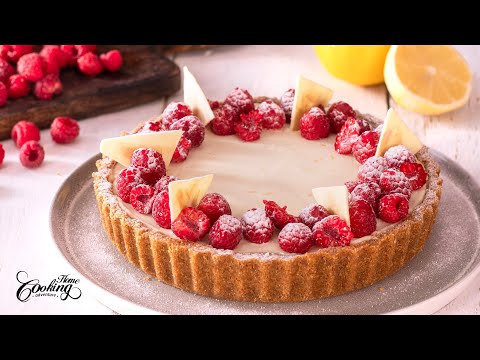 No-Bake White Chocolate Raspberry Pie - Easy Recipe for a Heavenly Delight