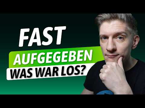 6 Monate verschwunden: Warum ich fast aufgegeben hätte (+ 2 neue Projekte)