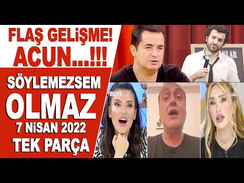 Söylemezsem Olmaz 7 Nisan 2022