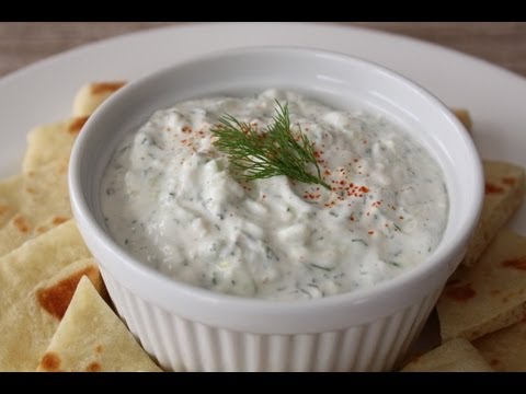 Tzatziki Sauce - How to Make Tzatziki - Greek Garlic Yogurt Sauce - UCRIZtPl9nb9RiXc9btSTQNw