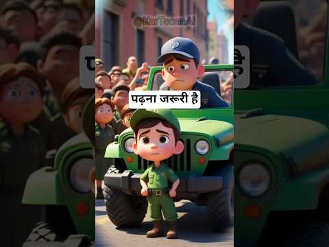 पढ़ना जरूरी है #shorts #ai #new #story #trending #cartoon #shortvideo #short #viral