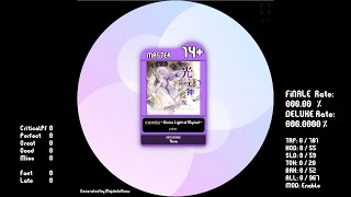 [maimai 創作譜面] yoho - 光速神授説 - Divine Light of Myriad - [MAS 14+]