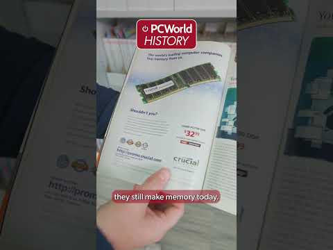 An Old Micron Memory Ad In PCWorld Magazine