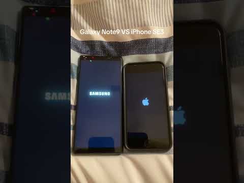 Galaxy Note 9 VS iPhone SE3 #apple #samsung #iphone #galaxy