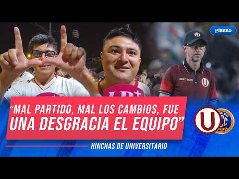 Hinchas de UNIVERSITARIO reaccionan INCONFORMES pese al triunfo ante FC CAJAMARCA en casa | Líbero