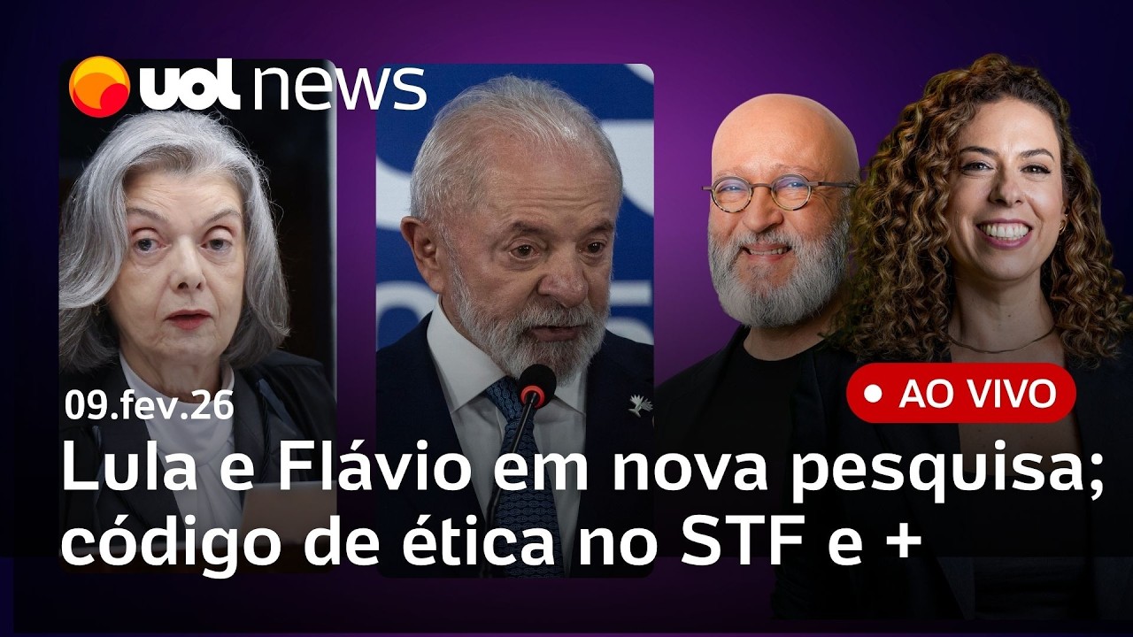 Lula x Flávio em nova pesquisa; rixa de Eduardo e Tarcísio; supersalários; Trump ataca Bad Bunny e+