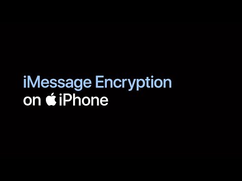 iPhone — iMessage Encryption — Apple