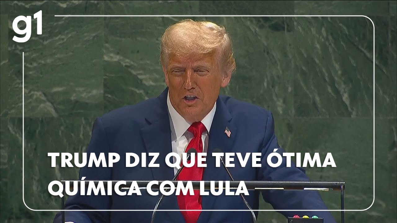 Trump diz que vai se encontrar com Lula Nos abraçamos