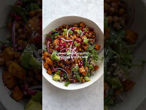 Sweet potato & chickpea nourish bowl