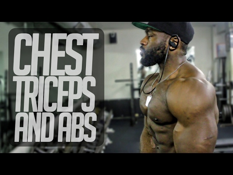 CHEST AND TRICEPS | THE PUMP WAS UNREAL