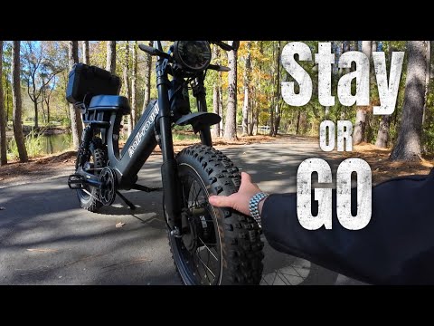 Rollroad Leon ebike: Stay or Go, Garage Clean out