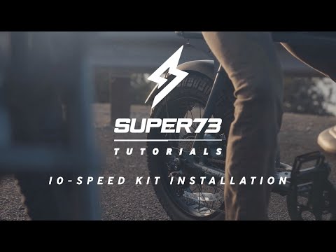 Super73 Tutorials: 10-Speed Kit Installation