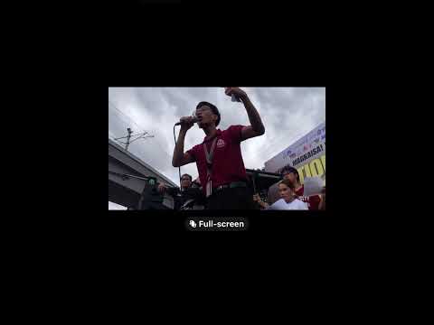 Mendiola Muling Binaha ng Kabataan