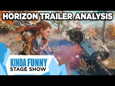 Horizon: Zero Dawn Trailer Analysis - Kinda Funny Stage Show E3 2015 - UCbu2SsF-Or3Rsn3NxqODImw