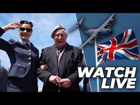 WATCH LIVE: King Charles attends D-Day ceremony