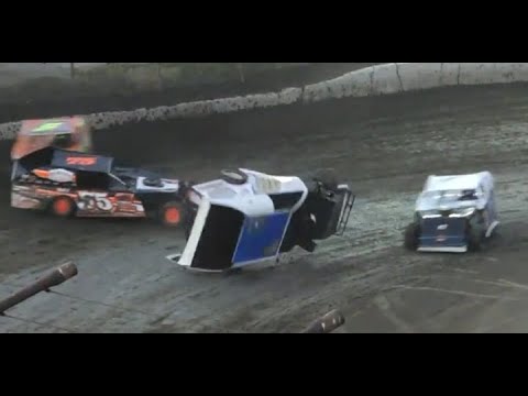 Highlights - Bakersfield Speedway Budweiser Nationals 2024 - 10/12/24 - dirt track racing video image