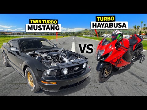 High-Octane Showdown: Nitrous Express Mustang vs. Turbo Hayabusa