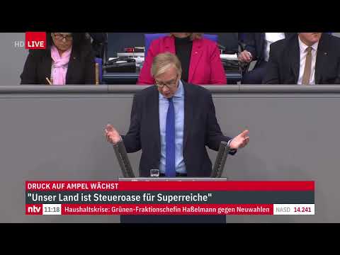 LIVE: Bundeskanzler Scholz gibt Regierungserklärung zur Haushaltskrise ab