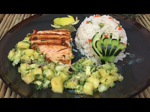 SALMON CON SALSA DE PIÑA, DELICIOSA RECETA! - UCKkinZz8CfbX-Hr6zcXOO7Q