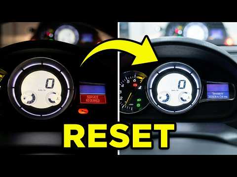 Comment réinitialiser le témoin de service sur la Renault Mégane 3