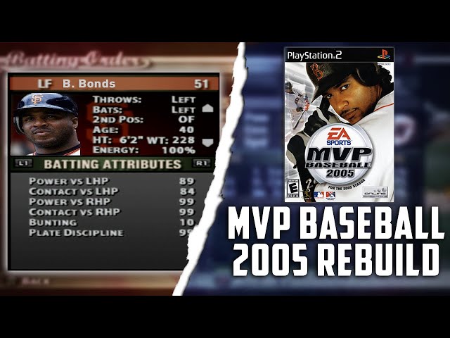 MVP Baseball 2005: Barry Bonds