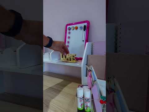building my daughter a study corner