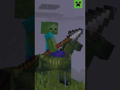 ZOMBIE HORSE IN SURVIVAL MODE!