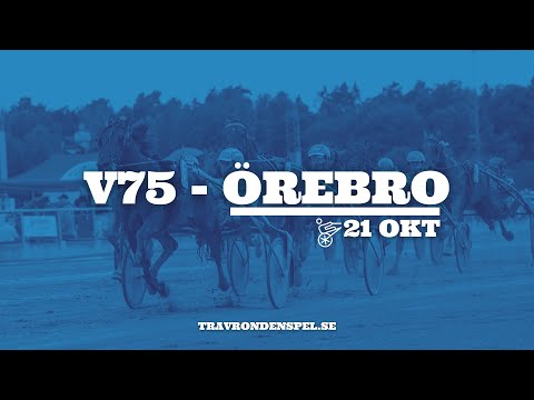 V75 tips Örebro 21/10 |  Tre S: Spiken leder runt om
