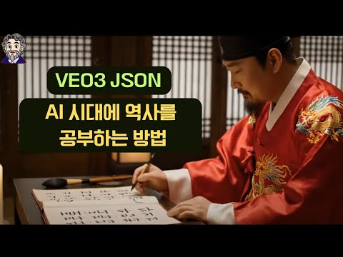 [Veo3 Json 프롬프트] 역사 학습용 동영상 제작하기!